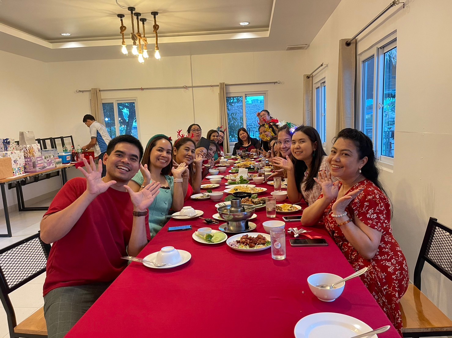 ประชุมประจำเดือนสวัสดีปีใหม่