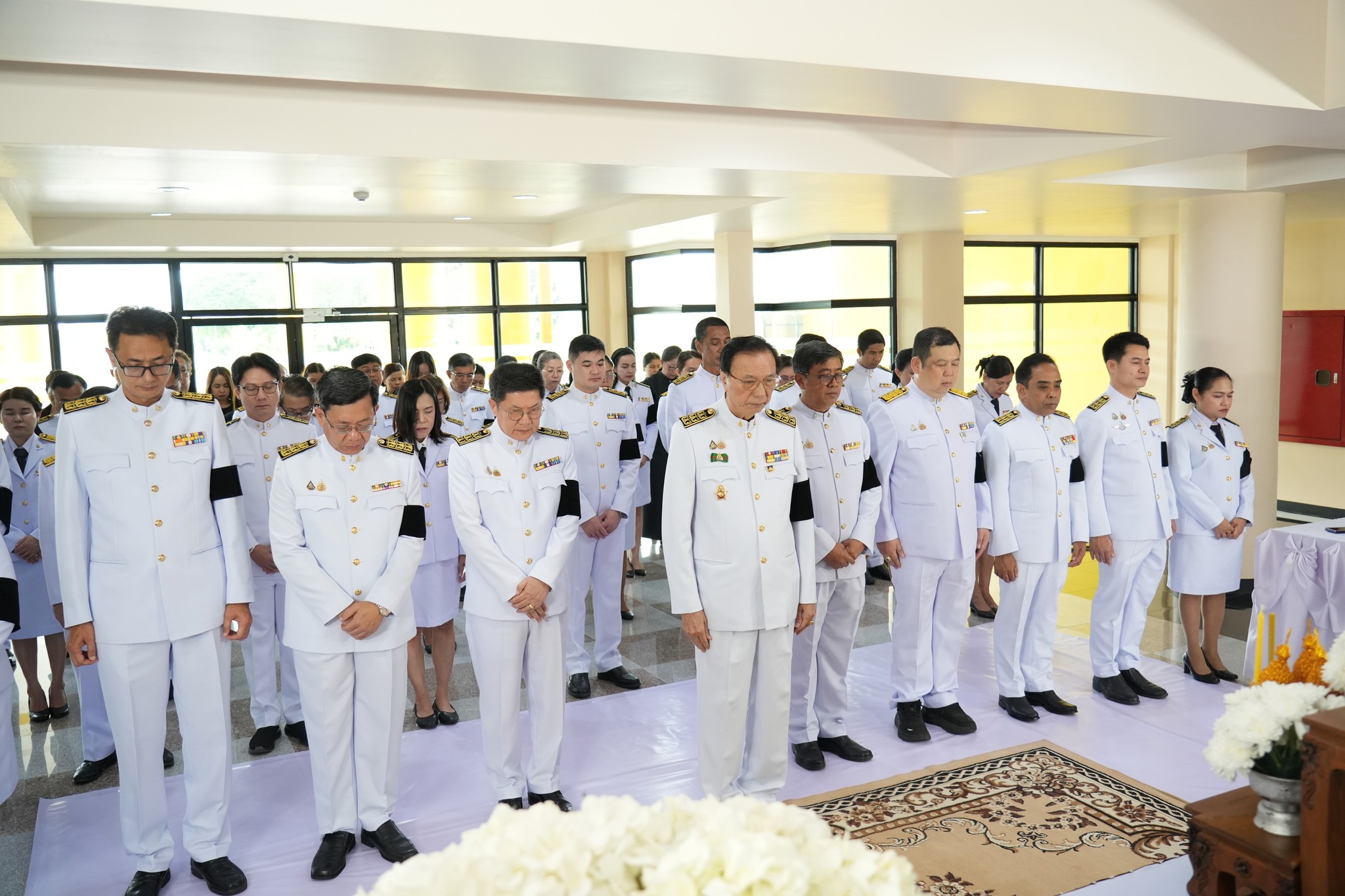 Holds Condolence Ceremony