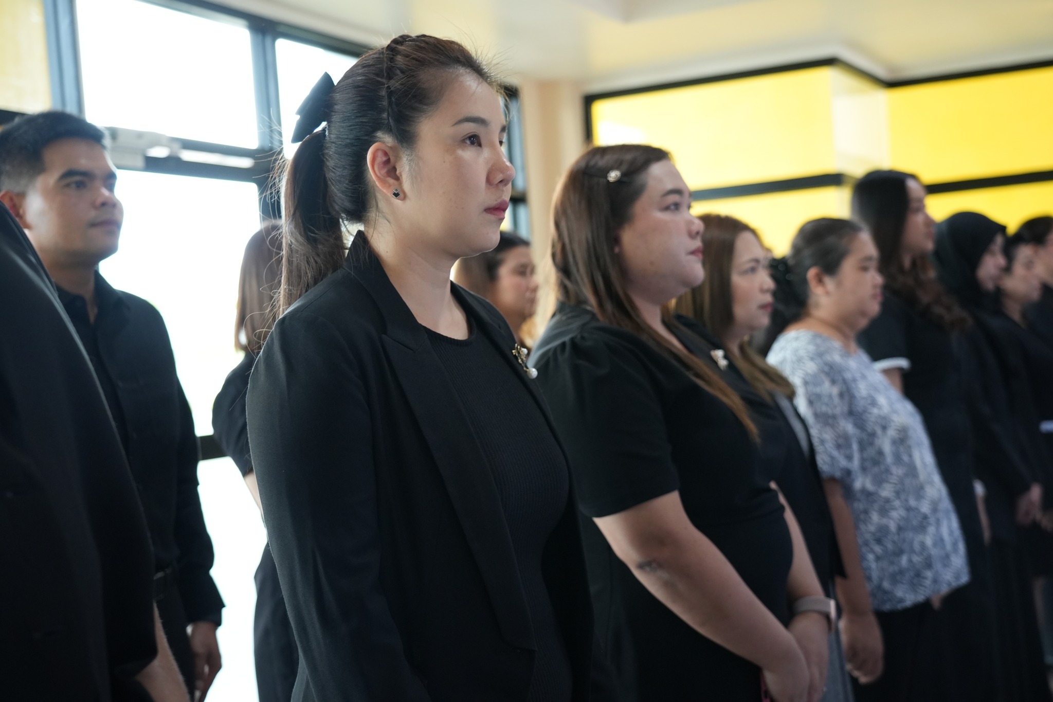 Holds Condolence Ceremony