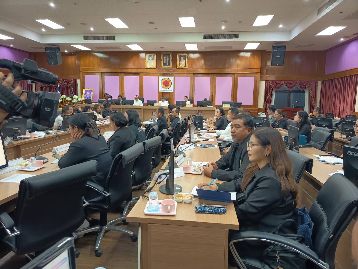 ประชุมเตรียมดอกไม้จันทน์